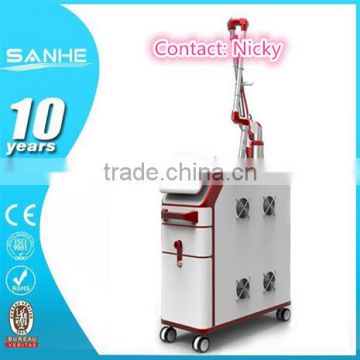 permanent tattoo without needles! 2016 hot sale beauty equipment q switch nd yag laser tattoo removal
