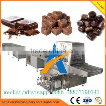 China supplier chocolate enrobing wafer enrober machine