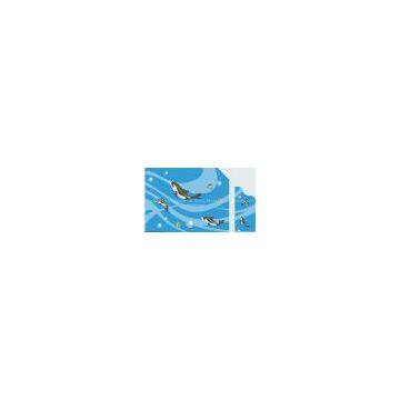 Dolphin Mural Glass Mosaic Tile for Swimming Pool Spa Bathroom Tile