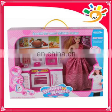 Beautiful girl,girl doll,girl doll toy with kitchen play set toys for kids