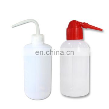 Lab Plastic Washing Bottle with Curved Mouth 1000ml 500ml 250ml