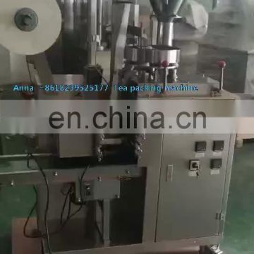 Automatic tea bag with sting packing machine