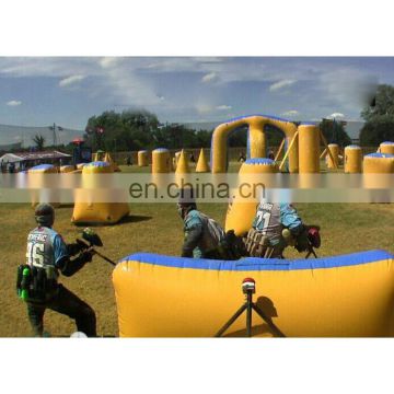 commerical sports equipment CS laser inflatable paintball bunkers,Laser gun inflatable paintball field for sale