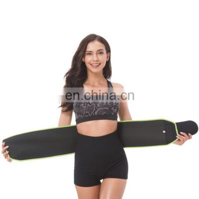 Printing Logo Private Label Women Slimming Workout Compression Double Belt Neoprene/NYLON Waist Trainer
