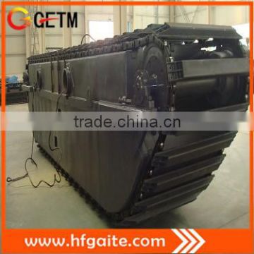 Undercarriage of amphibious excavator for 15t excavator assembly