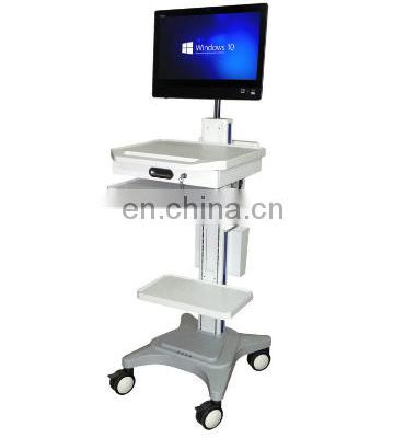 High Quality Diagnostic Ultrasound Trolley Computer Trolley Patient Monitor Trolley for Hospital Use