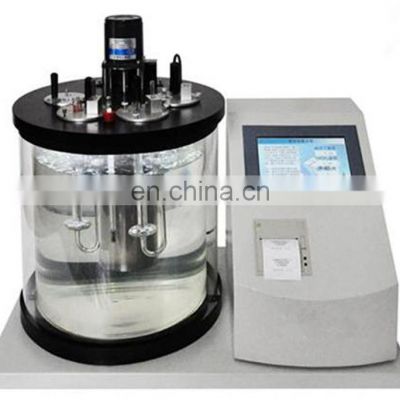 ASTM D2270, ASTM D445, GB/T 30515 Kinematic Viscosity Tester/ Viscosity Bath Oil Testing