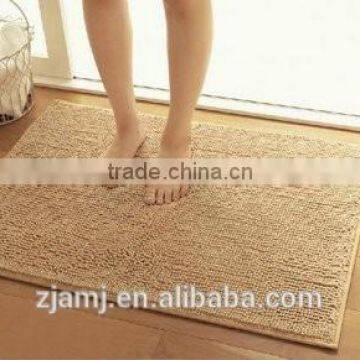 microfiber anti slip chenille carpet door carpet
