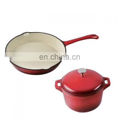 Custom Enamel Pan Cast Iron Cookware