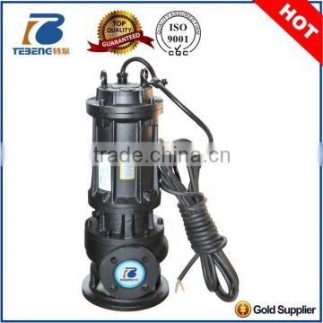submersible sump drainage pump with control panel