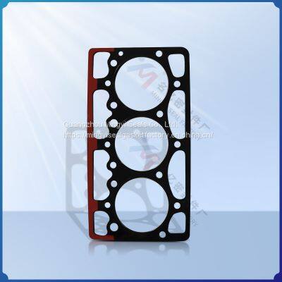 Suitable for Komatsu cylinder head gasket 6143-11-1810 engine overhaul kit crankshaft front and rear oil seal gasket