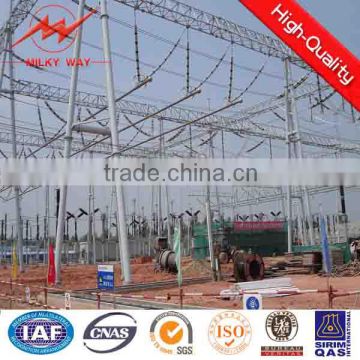 Outdoor galvanized substation steel structures
