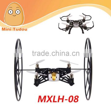 Minitudou manufactury 2015 new item MXLH-08 Elfish quadcopter 3D flip RC drone with light