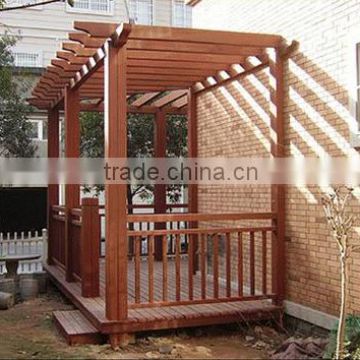 Solid wood pergola/wooden balcony pergola