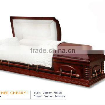 MALE ESTHER CHERRY american wood casket