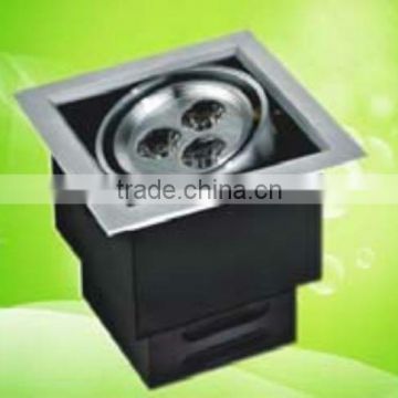 Hot sale 9W high power LED grille light housing
