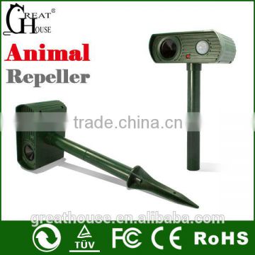 Newest Animal Repellent ultrasonic solar bird repeller GH-191A