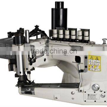 High Speed 3 Needle 5 Thread Direct Drive Seam Sewing Machine