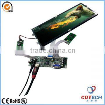 12.3inch lvds interface free view angle outdoor screen lcd for road show