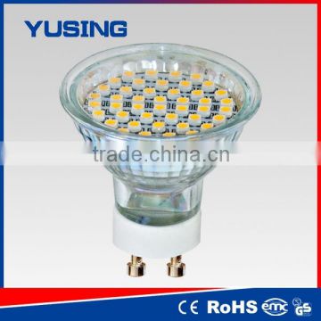 SMD Gu10 LED cup bulb 12v 3w