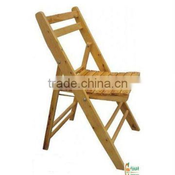 folding wooden bent chair