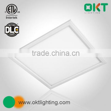 China DLC ETL 4000k dimmable 600x600 40w ceiling led panel light