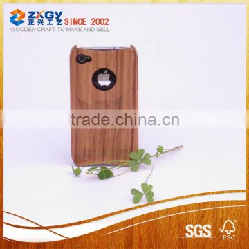 Fashion Carbonized Bamboo Wood Shell Cover