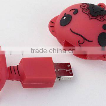 Custom Cartoon Character USB Drive Flash Stick