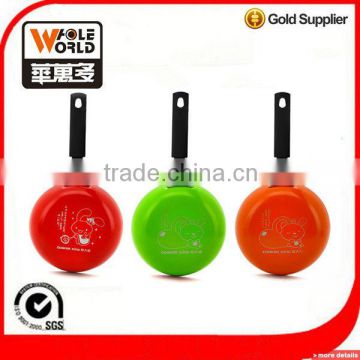 Aluminum non-sticking mini FRYING Pan with color painting