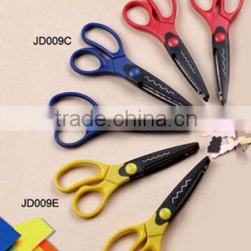 6.5" Decorative Craft Border Scissors Scallop Wavy Fancy Colorful Paper Shears
