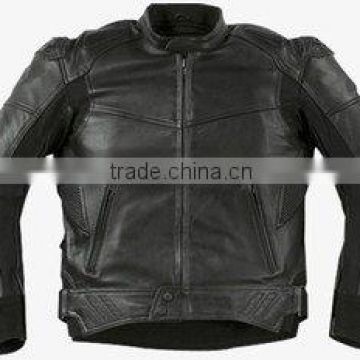 DL-1191 Leather Racing Jacket