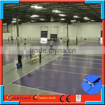 temporary badminton court mat in Artificial Grass and Sports Flooring