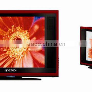 21 inch ultra slim crt color tv with revolving base