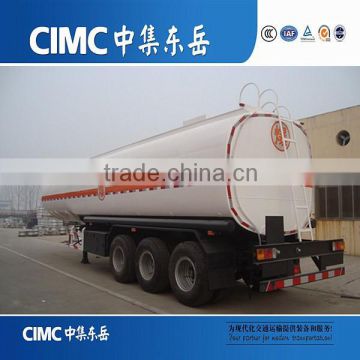 CIMC 3 Axles Fuel Tanker Trailer For Sale/Oil Tank Trailer/ Logistics Used For Transport Semi Trailer