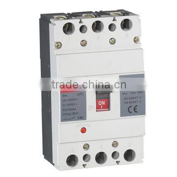 AUM1-100 with CE certificate 3P 100A MCCB circuit breaker