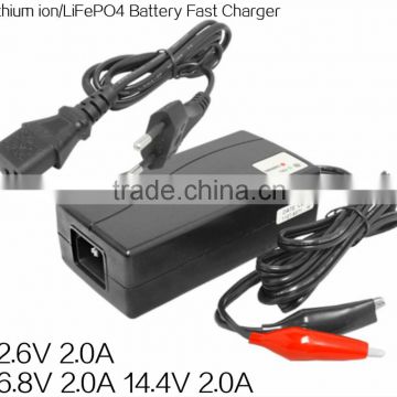 CE approved economic and cheap customized LiFePo4 battery charger 14.6V 1.8A EP-3PF3016