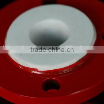 Export DN50/DN80 Ductile Iron All Flanged Tee and PTFE Anti-corrosion Pipe Manufacturer