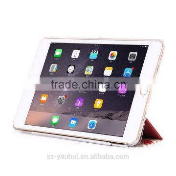 High Quality Wholesale Folio Flip Leather For Ipad Printed Case