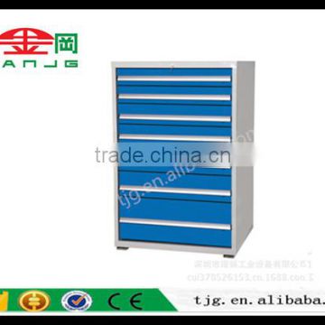 TJG CHINA Hardware Tool Ark Mechanics Net Type TJG-Z10071A Double Open The Door With Enclosed Metal Toolbox Drawer