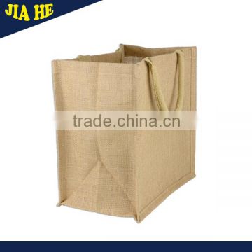 eco shopping bag burlap bag jute Bag ( JBC-020 )
