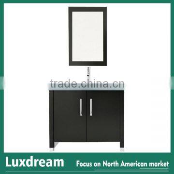 Hot sales floor standing bathroom vanity design for American