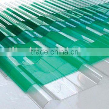 2011 high quality polycarbonate embossed roofing sheet for building materials