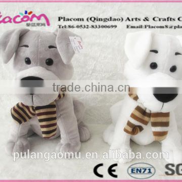plush toys dog in couple for Valentine for girlfriend