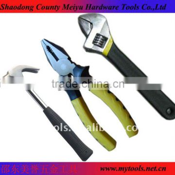 adjustable wrench with hammer and plier