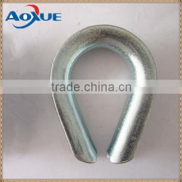 Heavy duty cable rope thimble, wire rope ring, marine rope thimble