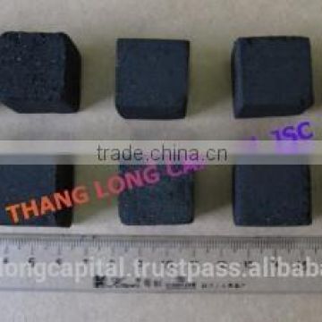 High calorific value no chemical good quality coconut shell charcoal briquettes use for hookah shisha