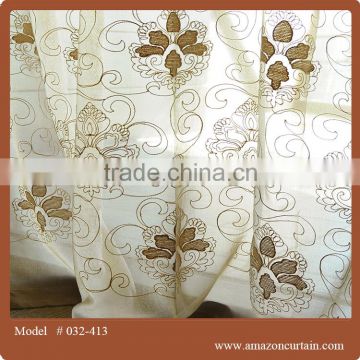 High quality Luxury Creative design Fancy guipure curtain