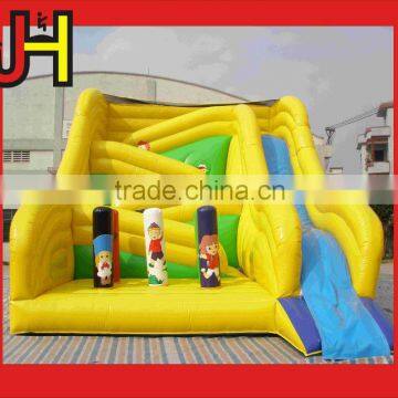 commercial sport inflatable dry slide, inflatable dry slide, bouncy inflatable slip and slide