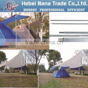 Factory driect sale metal tent pole connector aluminum tent pole