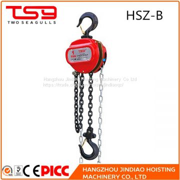 Heavy duty bowse in lifter 2 ton manual chain block by hand